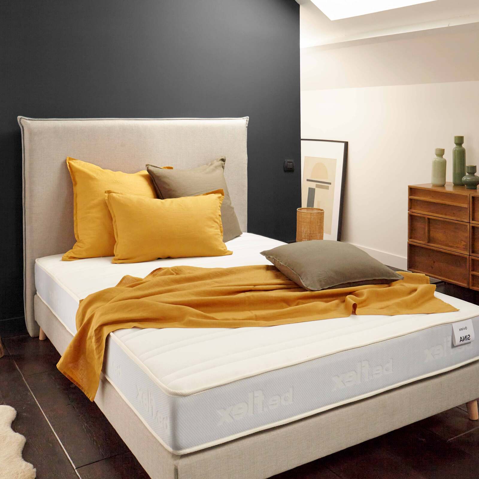 Materasso a molle reversibili SINA