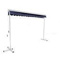 Gruppo Tenda da sole doppia inclinazione (3 x 3 m) + 4 lastre zavorrate