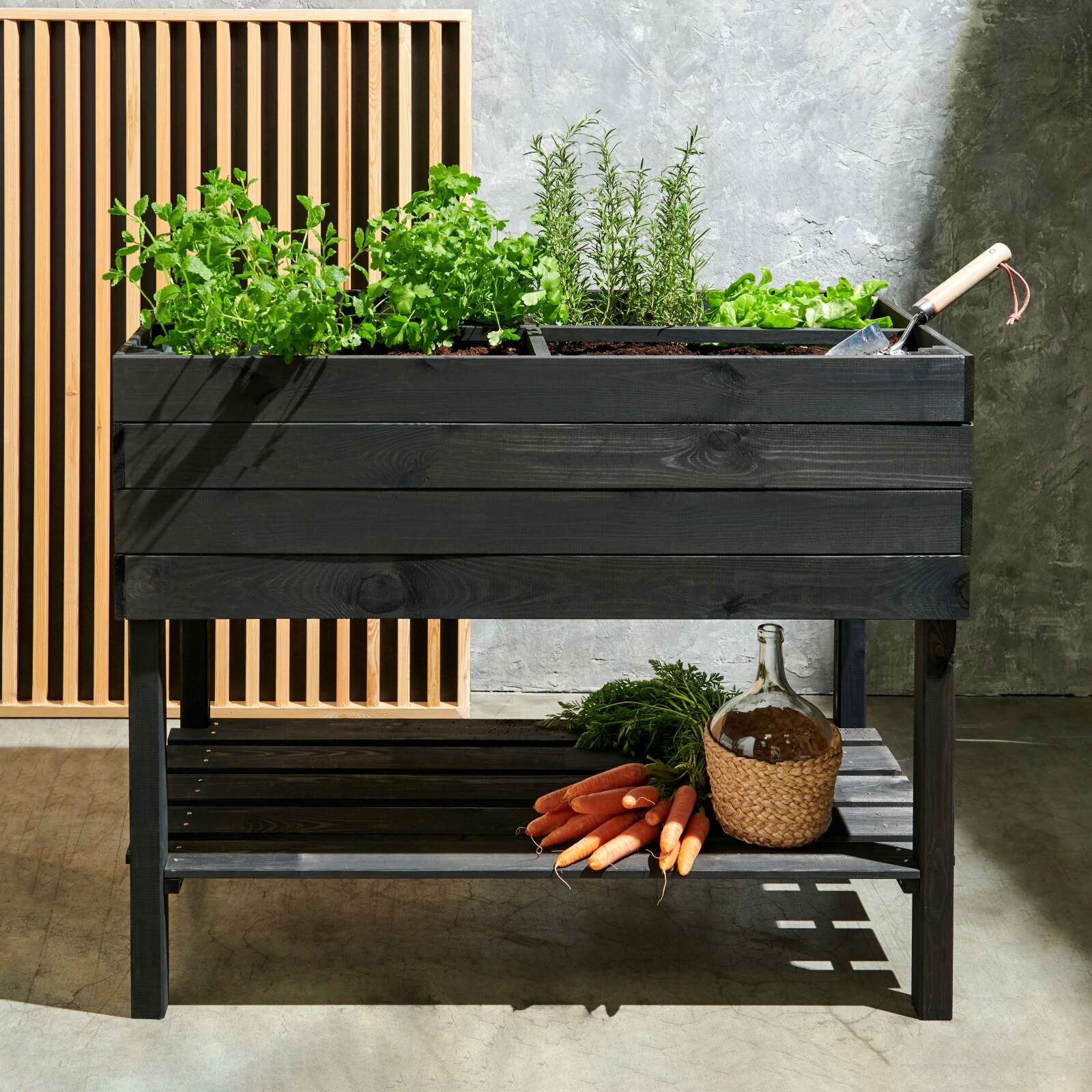 Giardino urbano rettangolare 100 x 50 x 80 cm