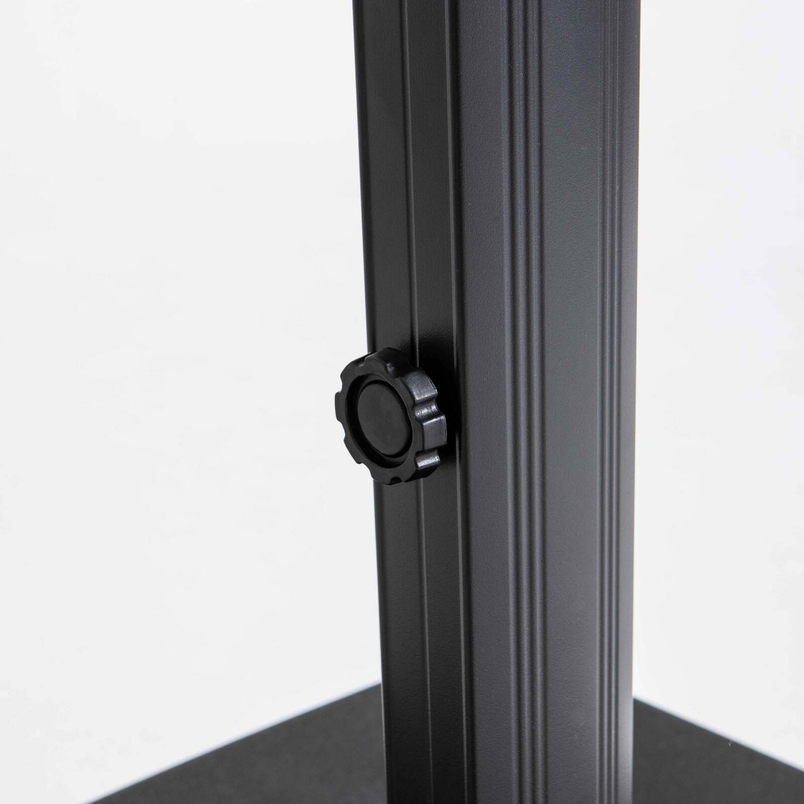 Ombrellone a braccio rettangolari girevoli a 360° (2 x 3 m) + 4 lastre zavorrate