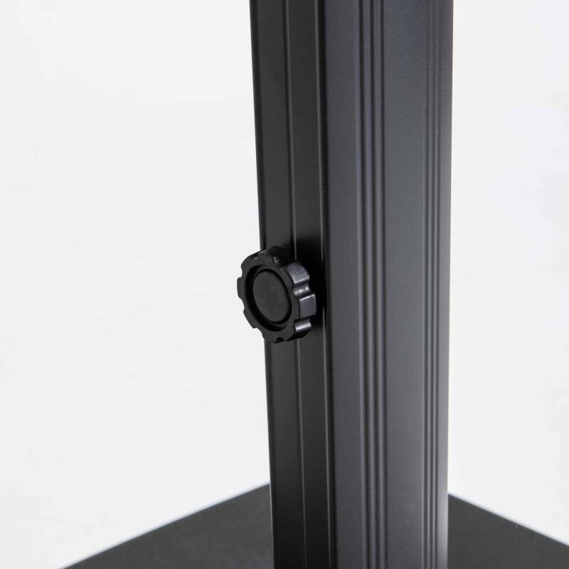 Ombrellone a braccio rettangolari girevoli a 360° (2 x 3 m) + 4 lastre zavorrate (5/7)