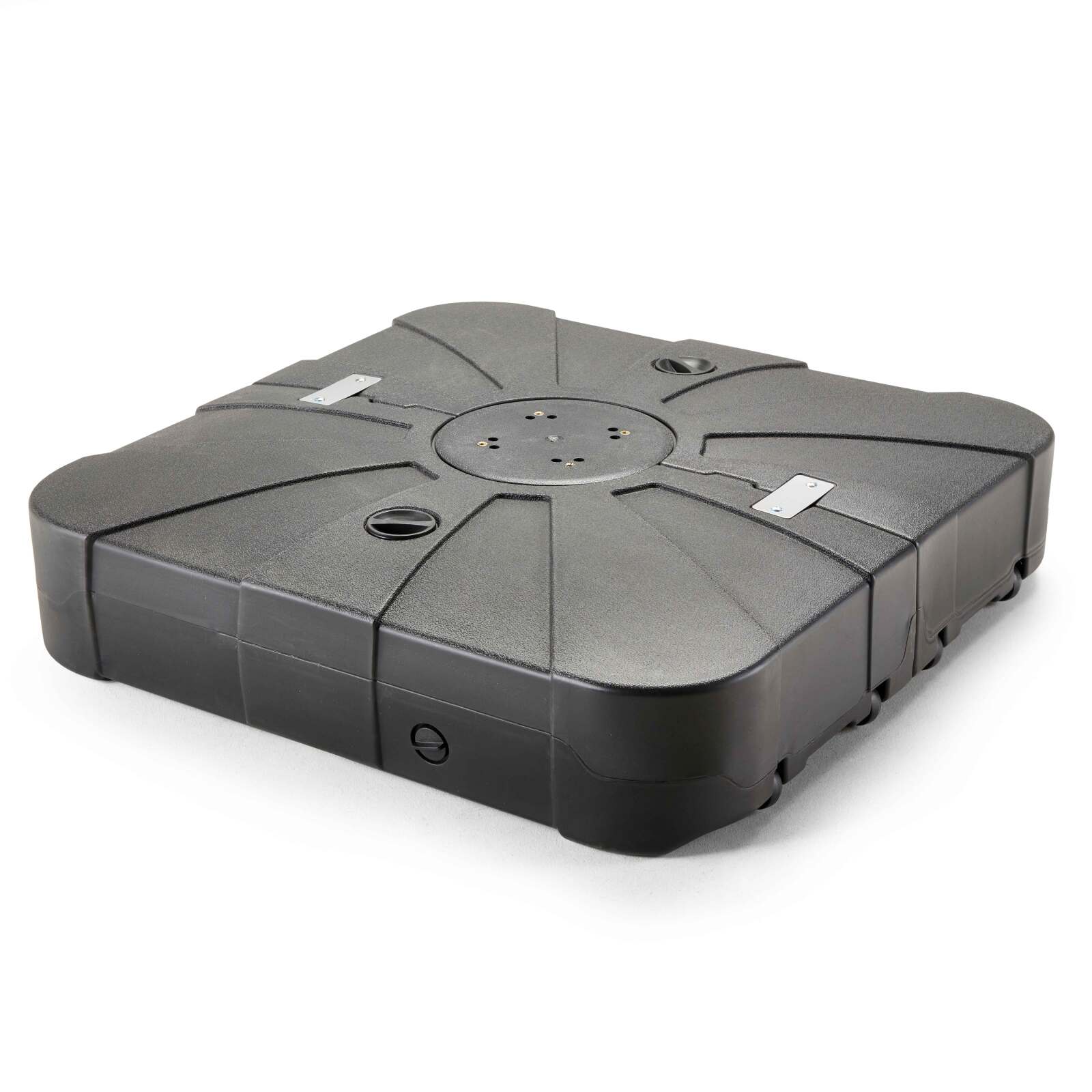 Ombrellone a braccio (3 x 3M) rotanti a 360° + 100 L di zavorra su ruote Ombrellone a braccio (3 x 3M) rotanti a 360° + 100 L di zavorra su ruote