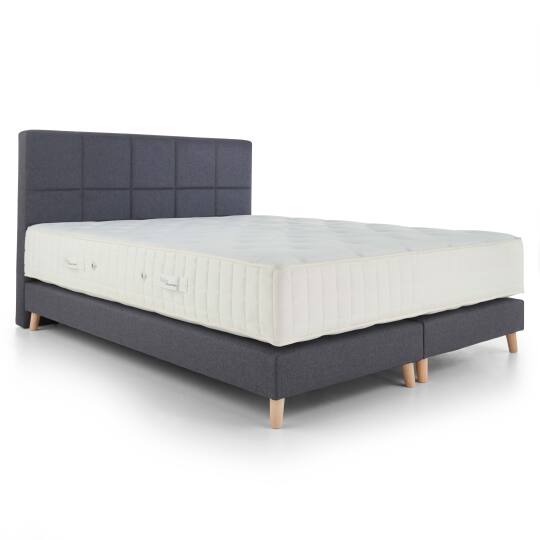Set di biancheria da letto premium: materasso + rete + testata Mads