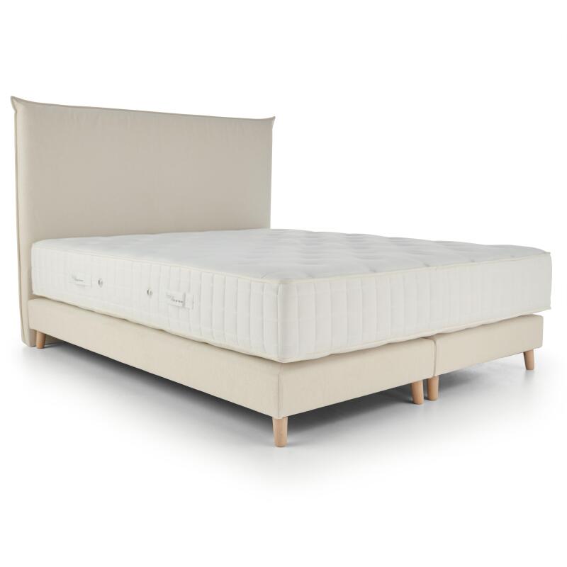 Set di biancheria da letto premium: materasso + rete + testiera Maja