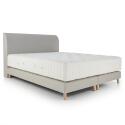 Set di biancheria da letto premium: materasso + rete + testiera Misha