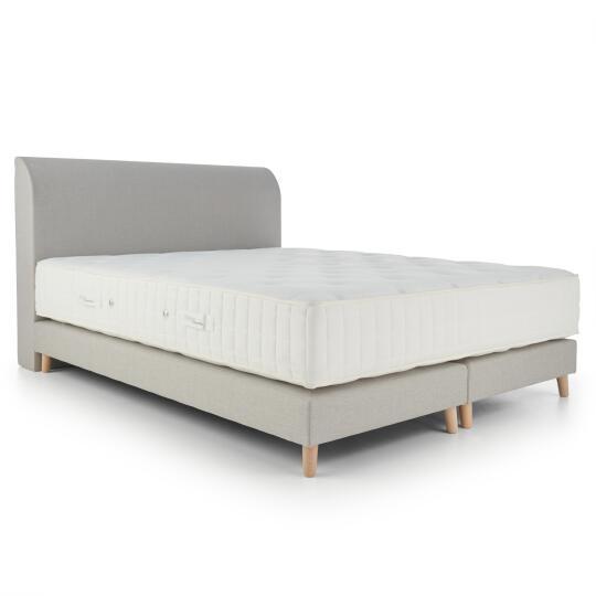 Set di biancheria da letto premium: materasso + rete + testiera Misha