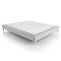 Set di biancheria da letto premium: materasso + rete + testiera Misha