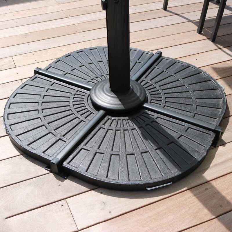 Base per ombrellone set di 4 ponderata