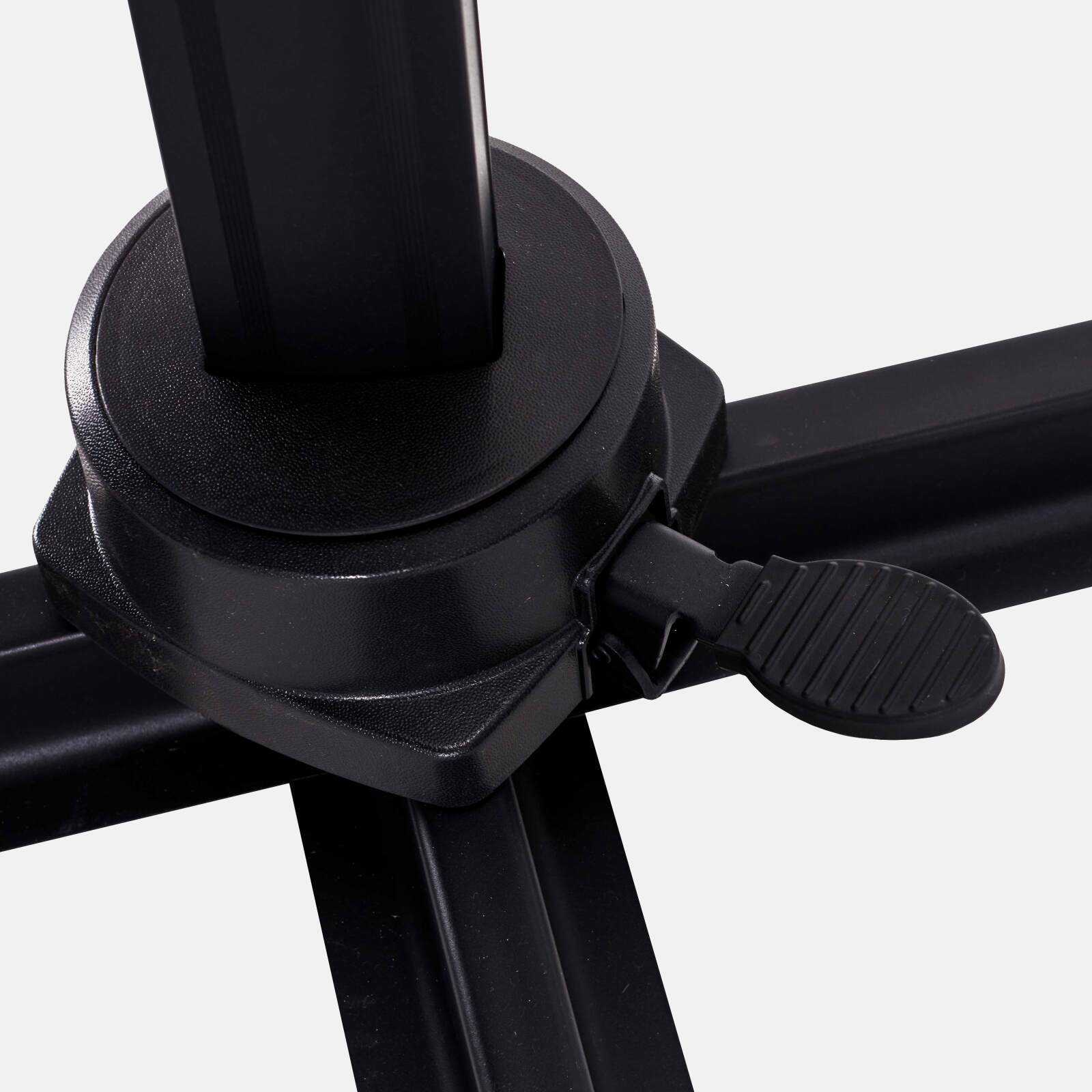 Ombrellone a braccio (4 x 3 m) + 4 lastre zavorrate riempibili