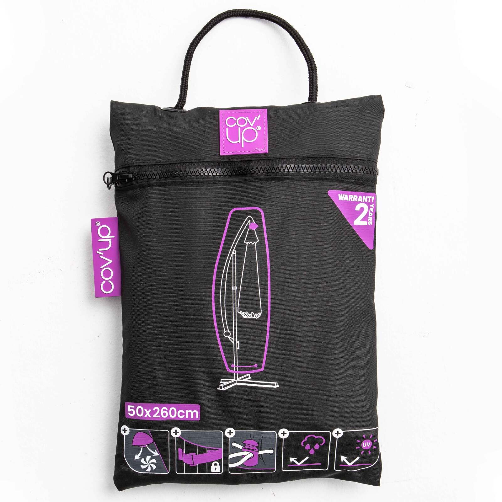 Copertura di protezione per ombrellone offset 260 cm Copertura di protezione per ombrellone offset 260 cm