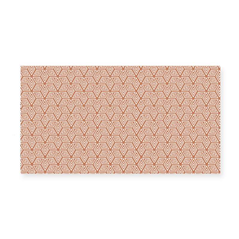 Tappeto rettangolare da esterno in PVC a fantasia