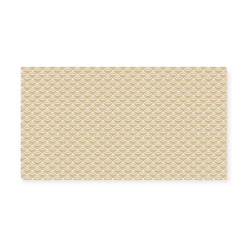 Tappeto rettangolare da esterno in PVC a fantasia
