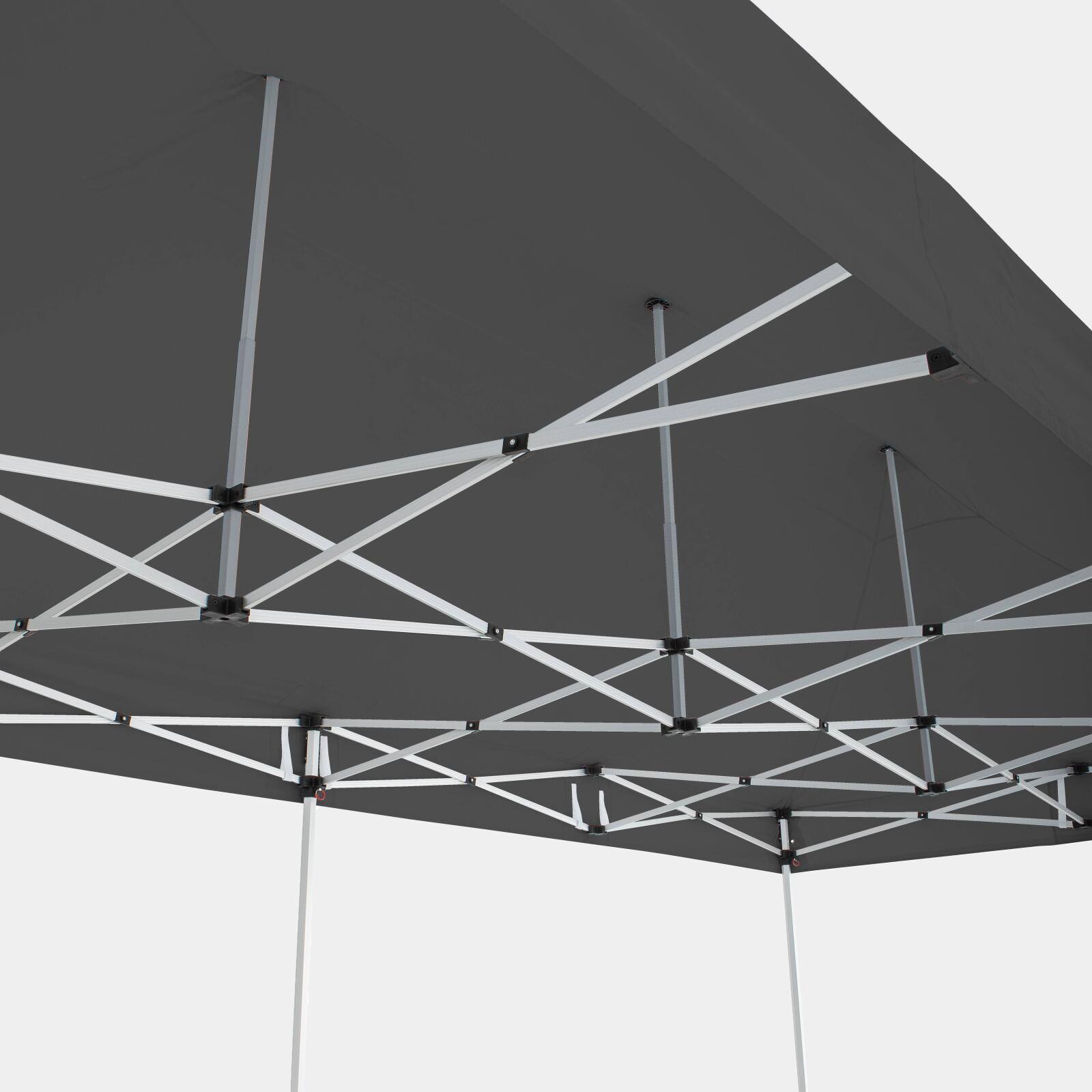 Set Gazebo pieghevole 3x6m 300g/m² 40mm + 6 zavorre