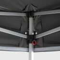 Set Gazebo pieghevole 4x4m 300g/m² 40mm + 4 zavorre