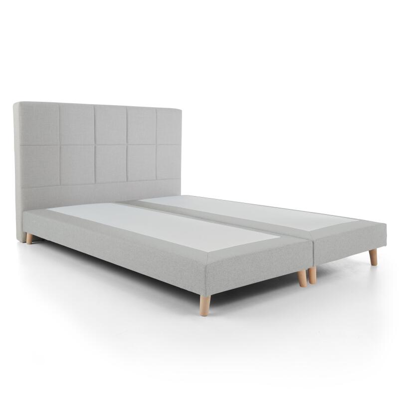 Set di biancheria da letto sommier: molla Mads + testata del letto