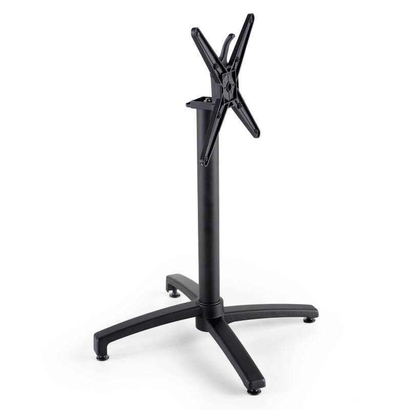 Gamba del tavolo in alluminio da 72 cm con sistema di inclinazione