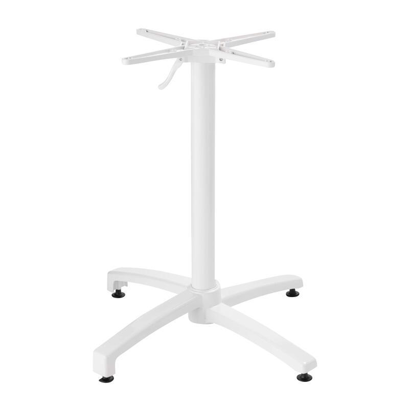 Gamba del tavolo in alluminio da 72 cm con sistema di inclinazione