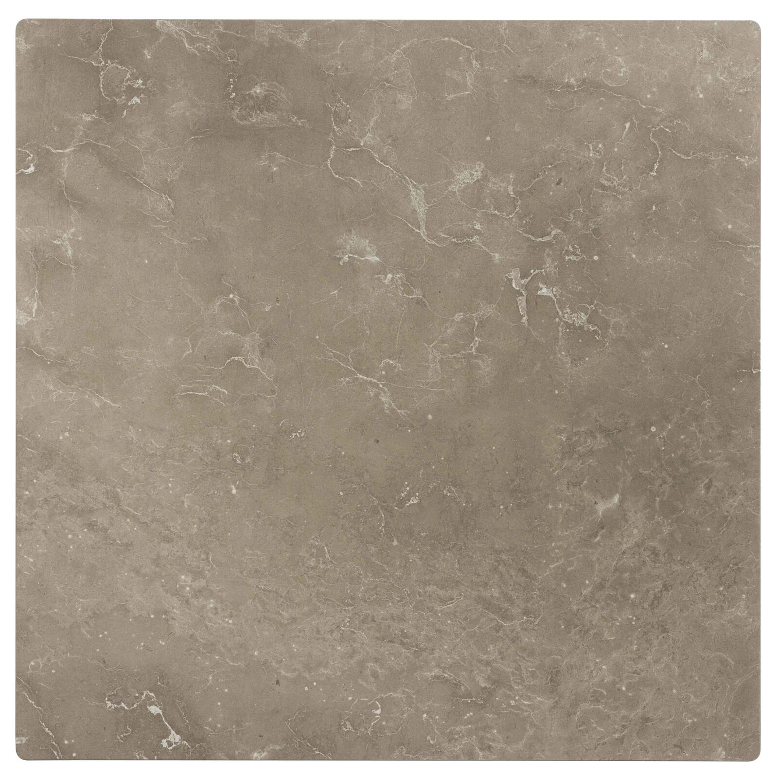 Piano del tavolo quadrato 60 x 60 cm in HPL