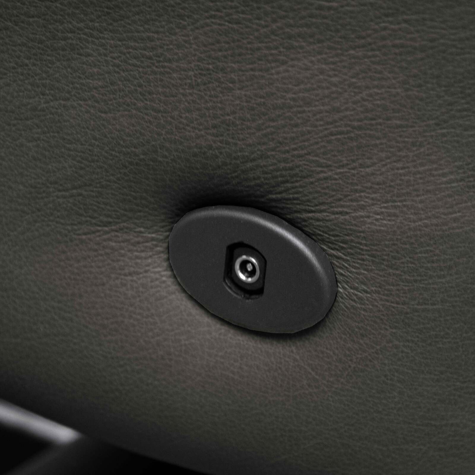 Poltrona relax elettrica in pelle