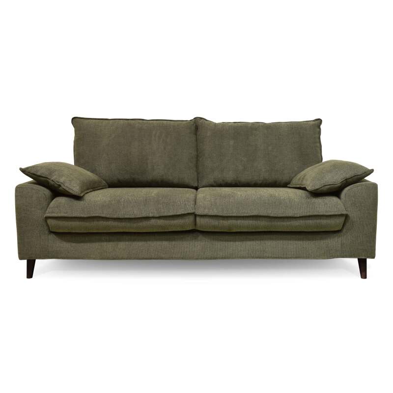 Divano 3 posti in tessuto screziato