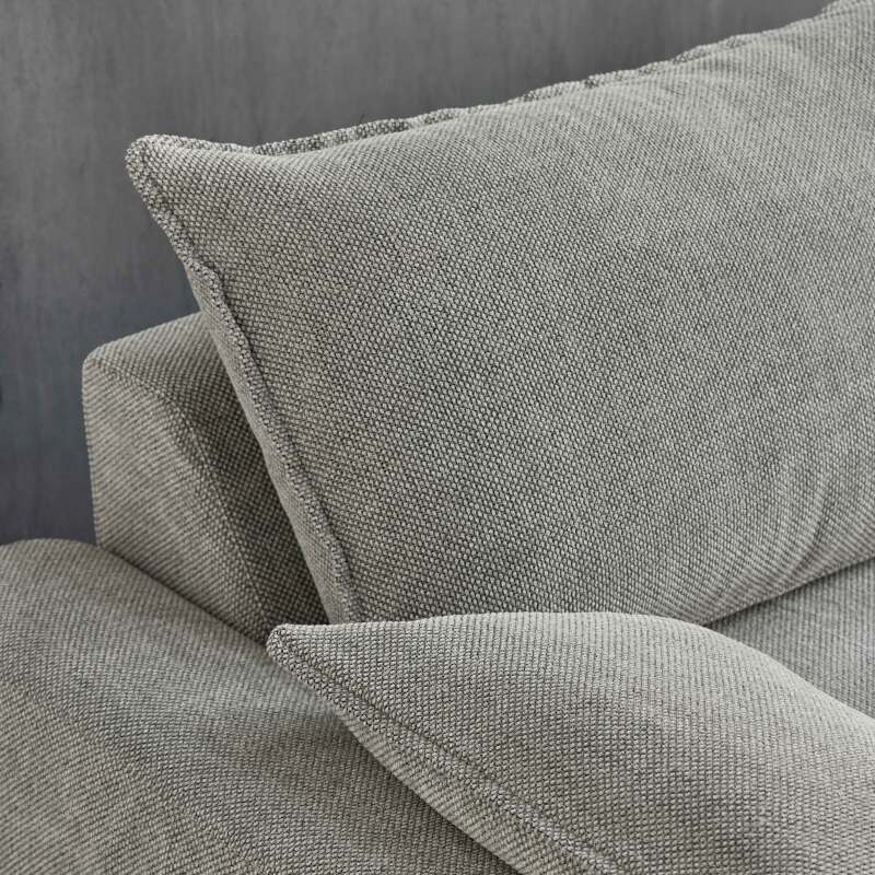 Divano 3 posti in tessuto screziato (5/6)