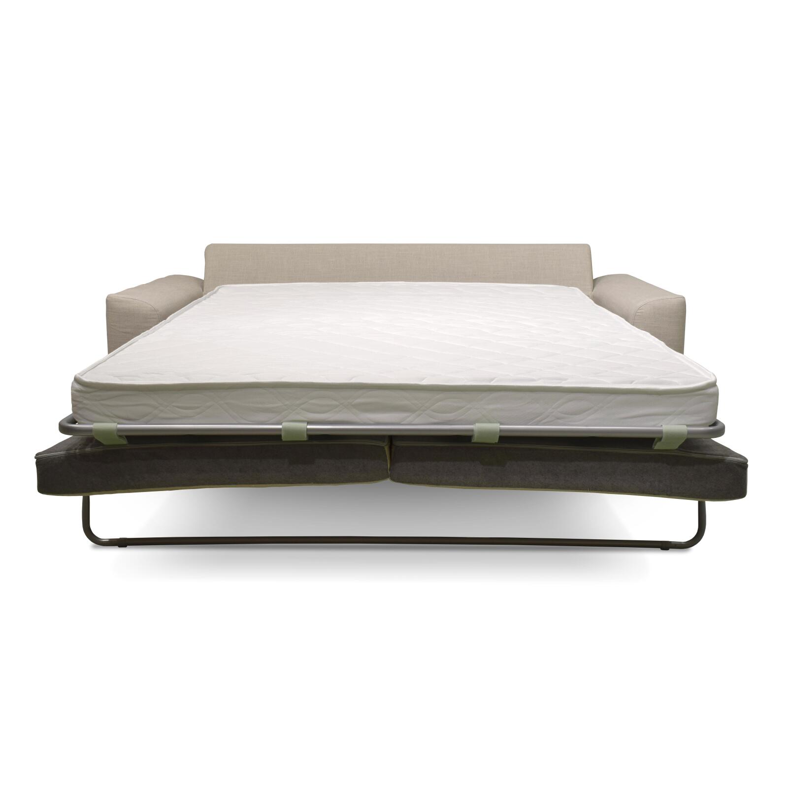 Divano letto in lino misto razza 3 posti