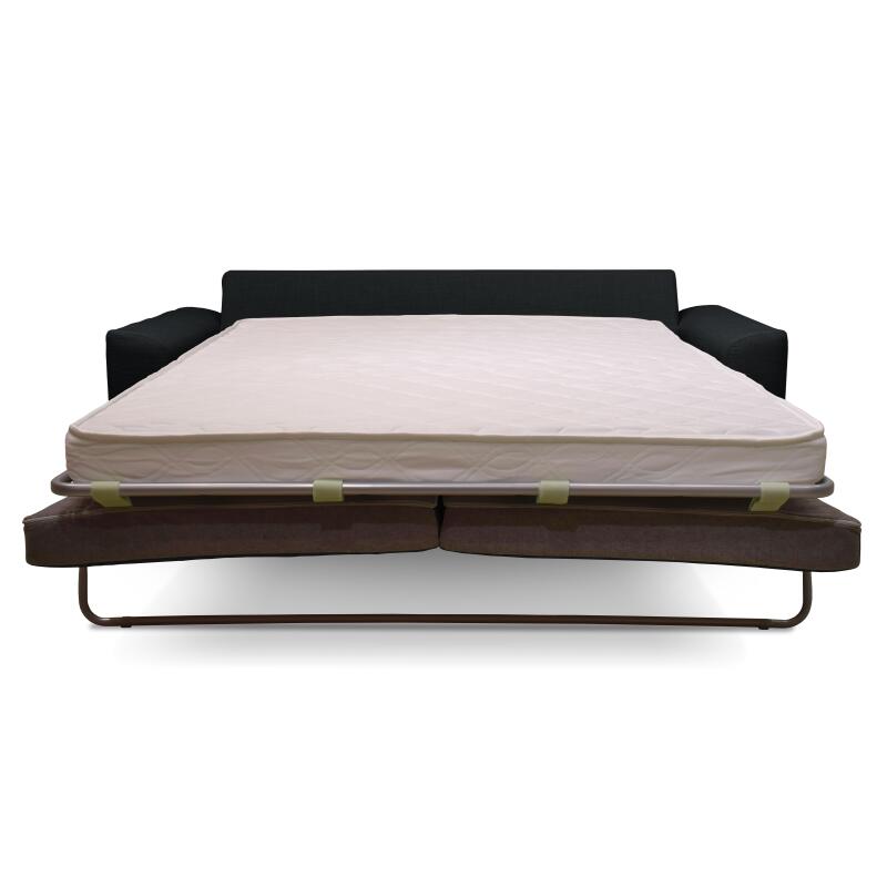 Divano letto in lino misto razza 3 posti (5/7)