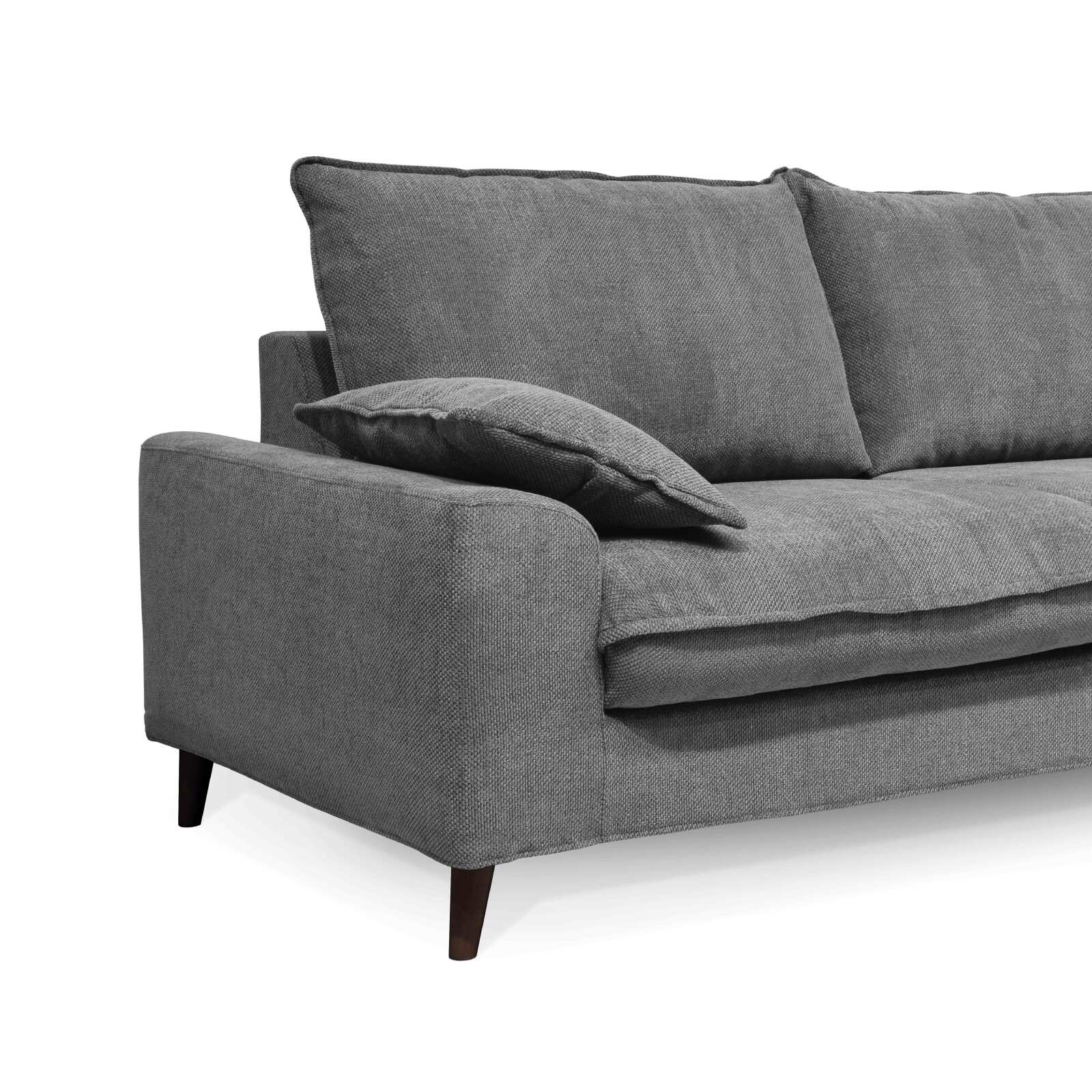 Copridivano a 3 posti in tessuto screziato Copridivano a 3 posti in tessuto screziato