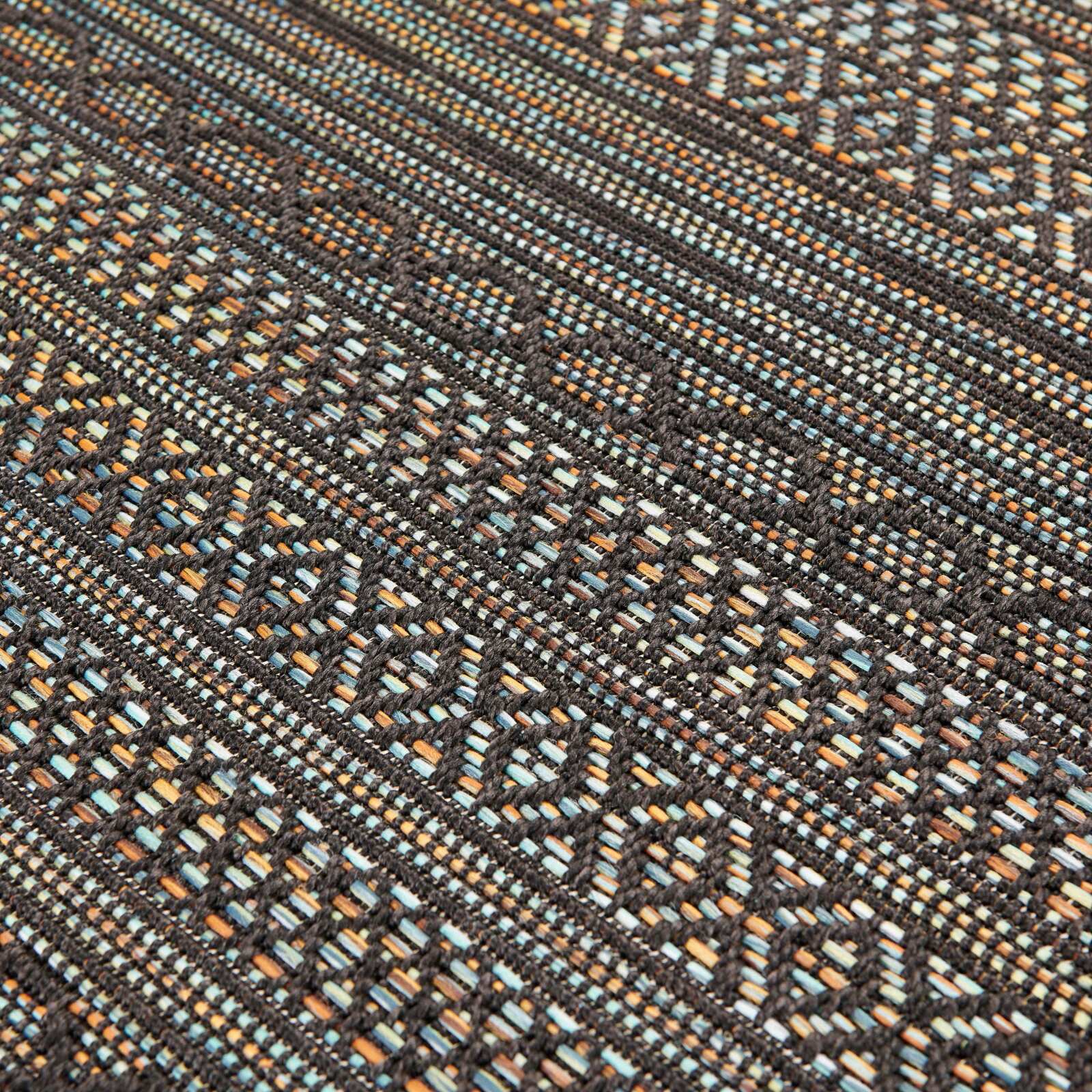 Tappeto rettangolare da esterno in polipropilene