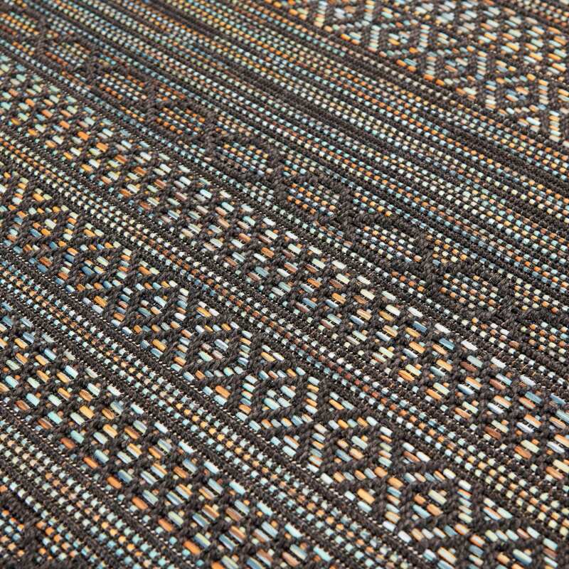 Tappeto rettangolare da esterno in polipropilene