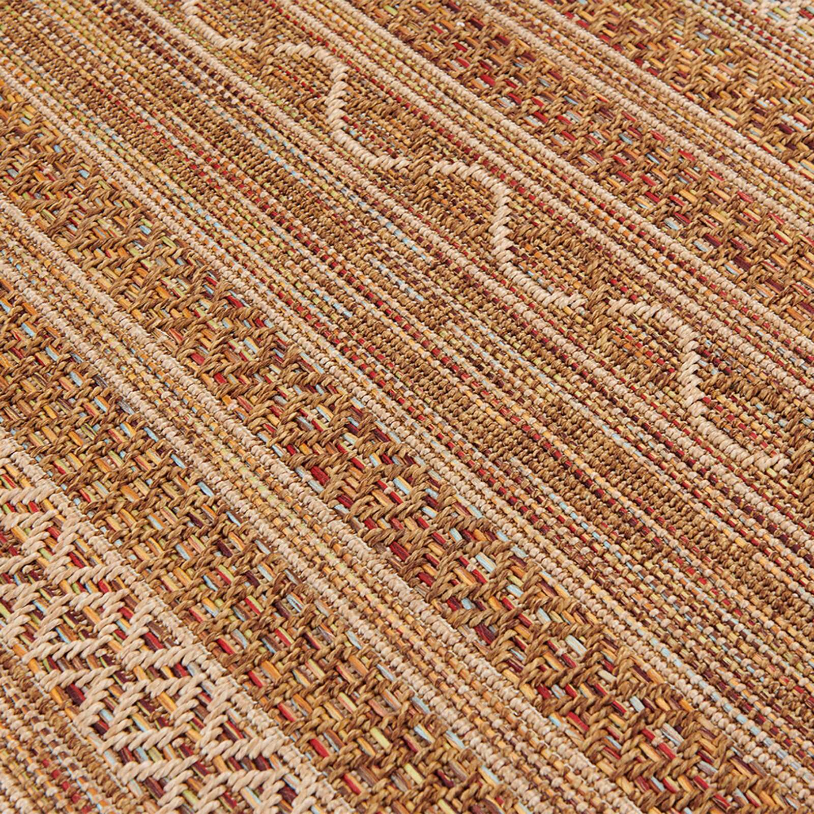 Tappeto rettangolare da esterno in polipropilene