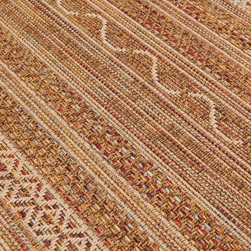 Tappeto rettangolare da esterno in polipropilene