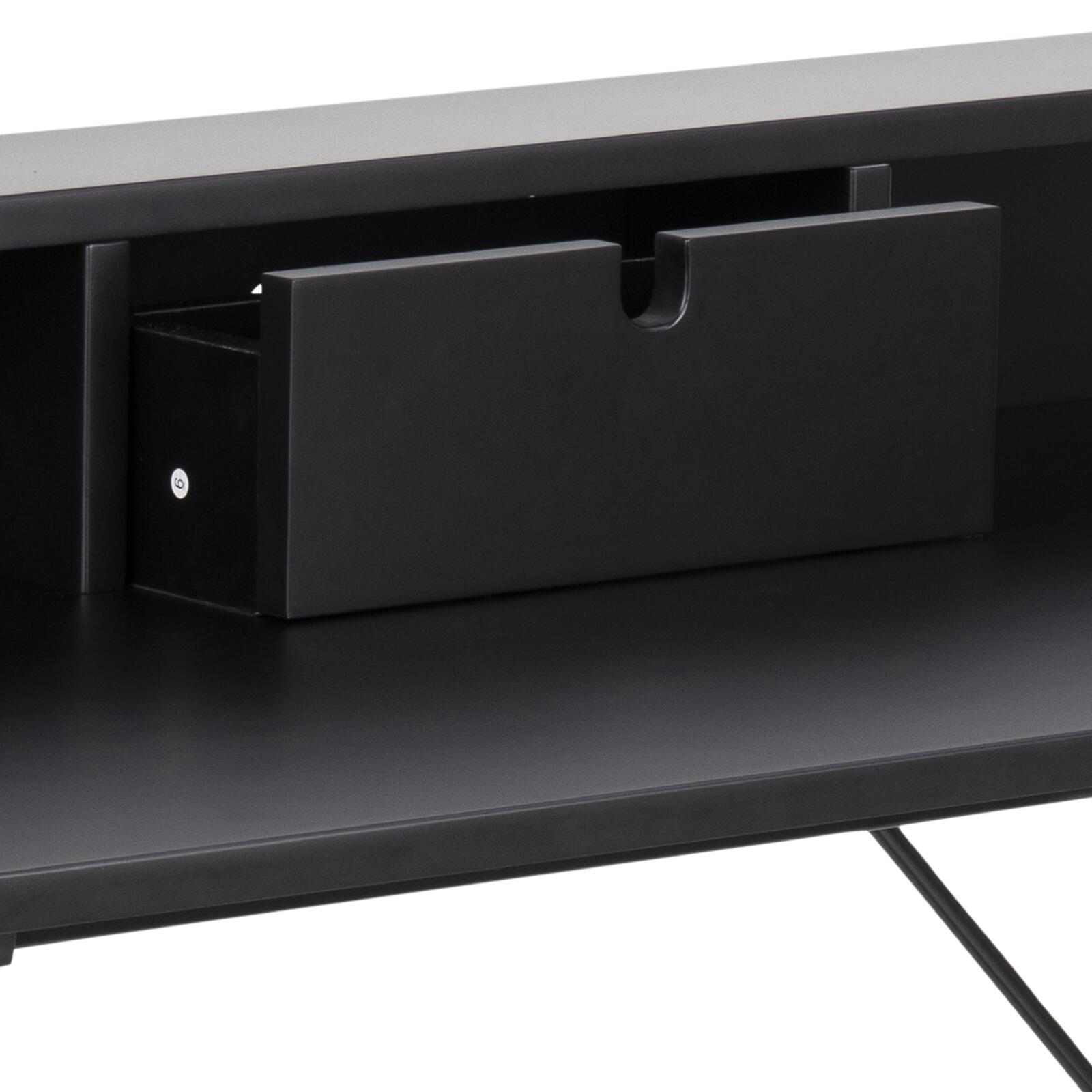 Ufficio in legno e metallo 100 x 55 cm