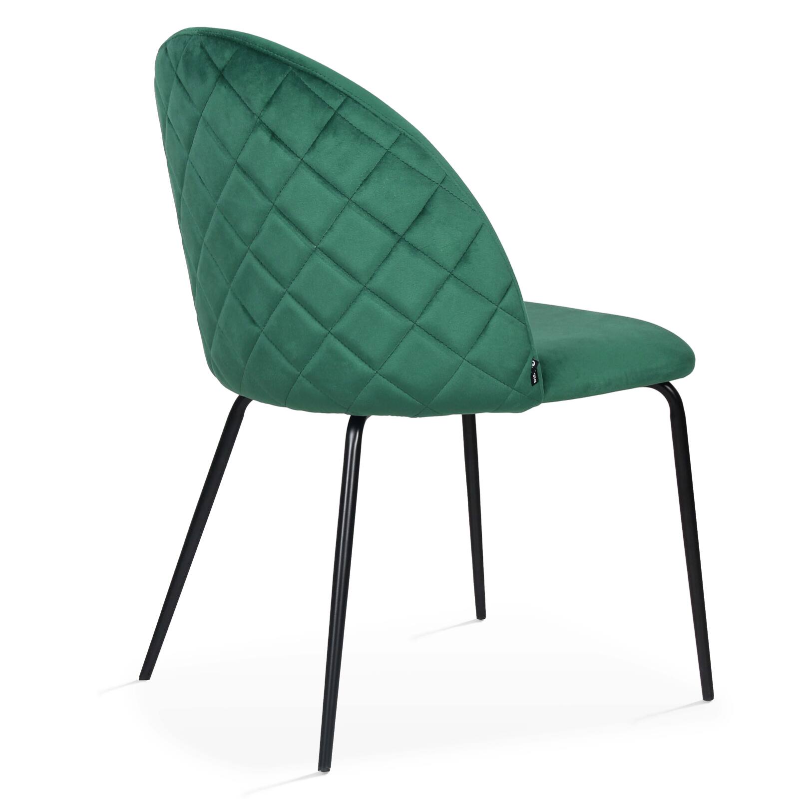 Set di 4 sedie in velluto e legno FSC®