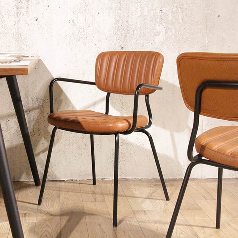 Set di 2 sedie con braccioli in tessuto rivestito e legno FSC®