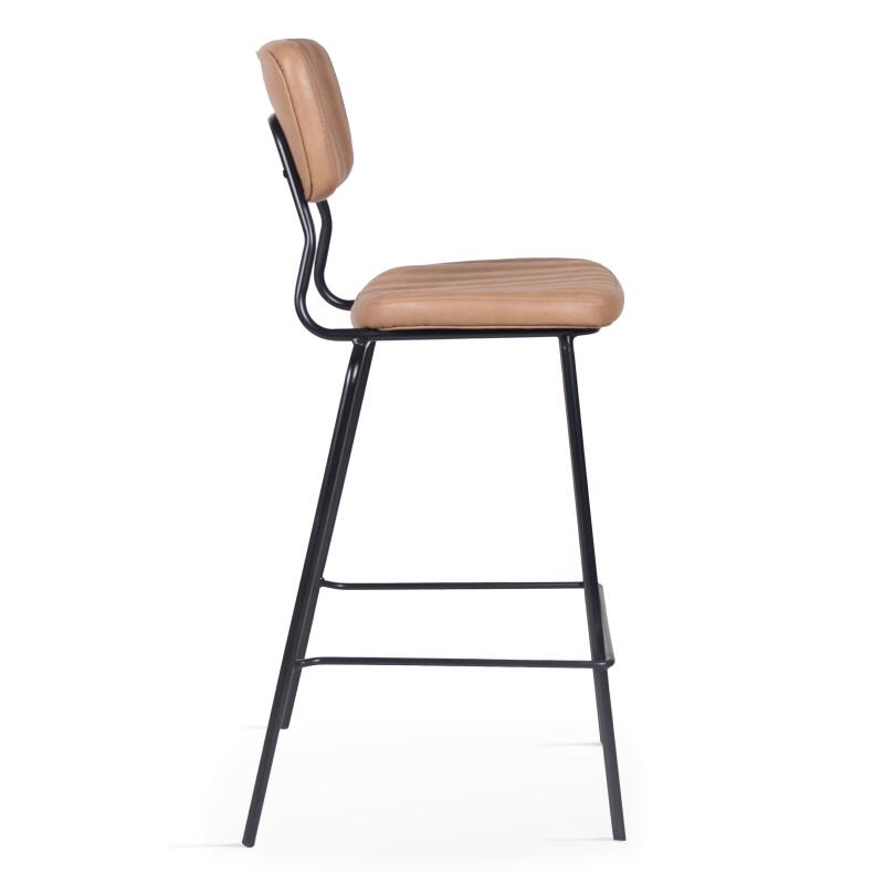 Set di 2 seggioloni in tessuto rivestito e legno FSC®