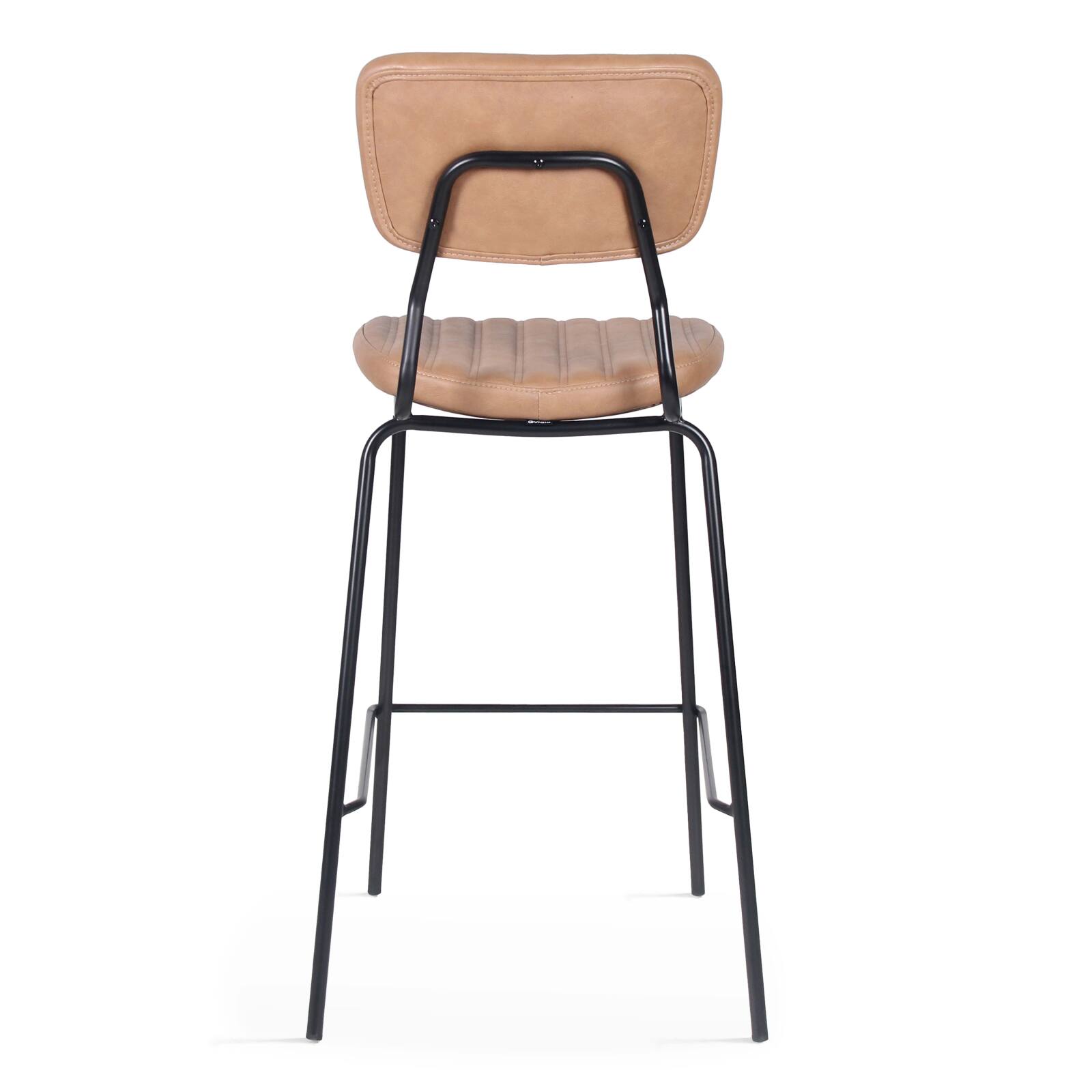 Set di 2 seggioloni in tessuto rivestito e legno FSC®