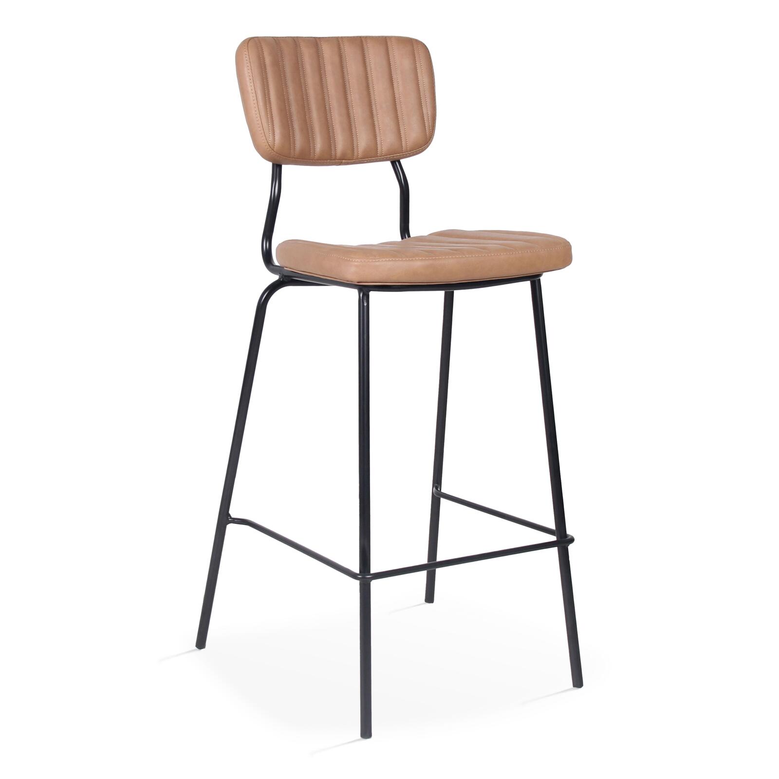 Set di 2 seggioloni in tessuto rivestito e legno FSC®