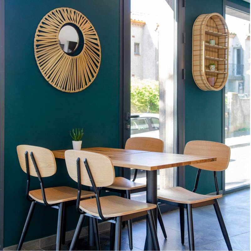 Set di 2 sedie in legno FSC®