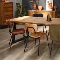 Set di 2 sedie vintage in legno FSC®