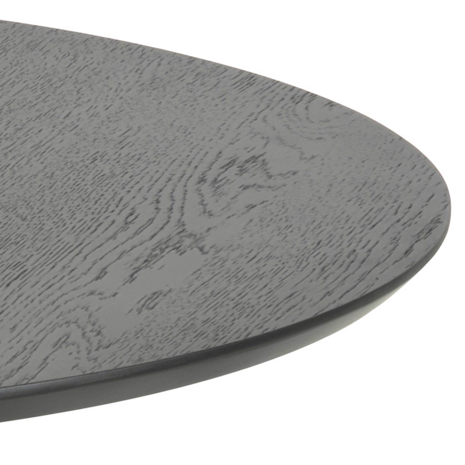 Tavolo da pranzo rotondo impiallacciato rovere Ø 105 cm