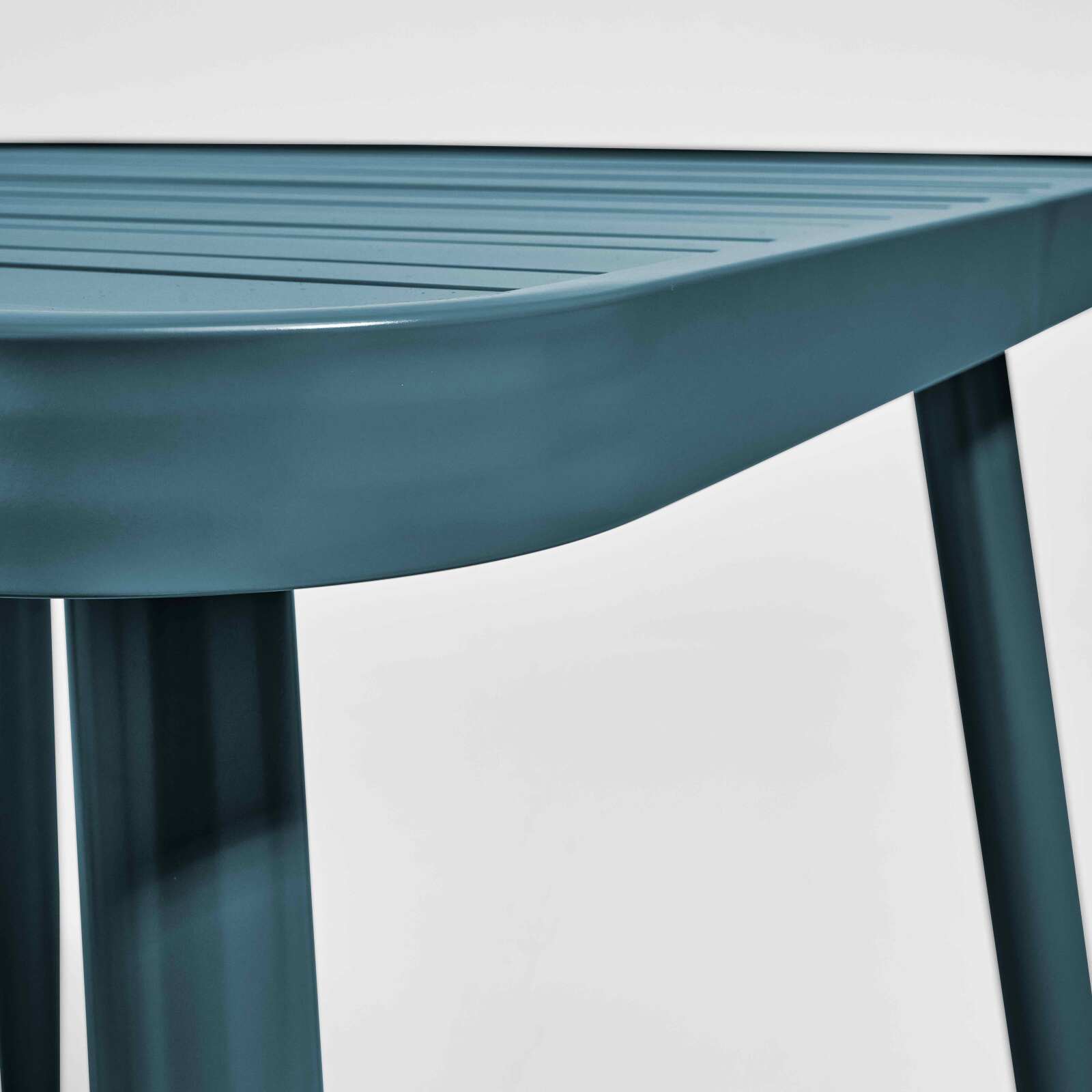 Tavolo da giardino quadrato (75 x 75 x 76 cm) in alluminio