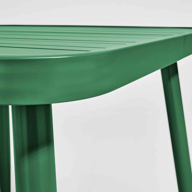 Tavolo da giardino quadrato (75 x 75 x 76 cm) in alluminio (3/4)