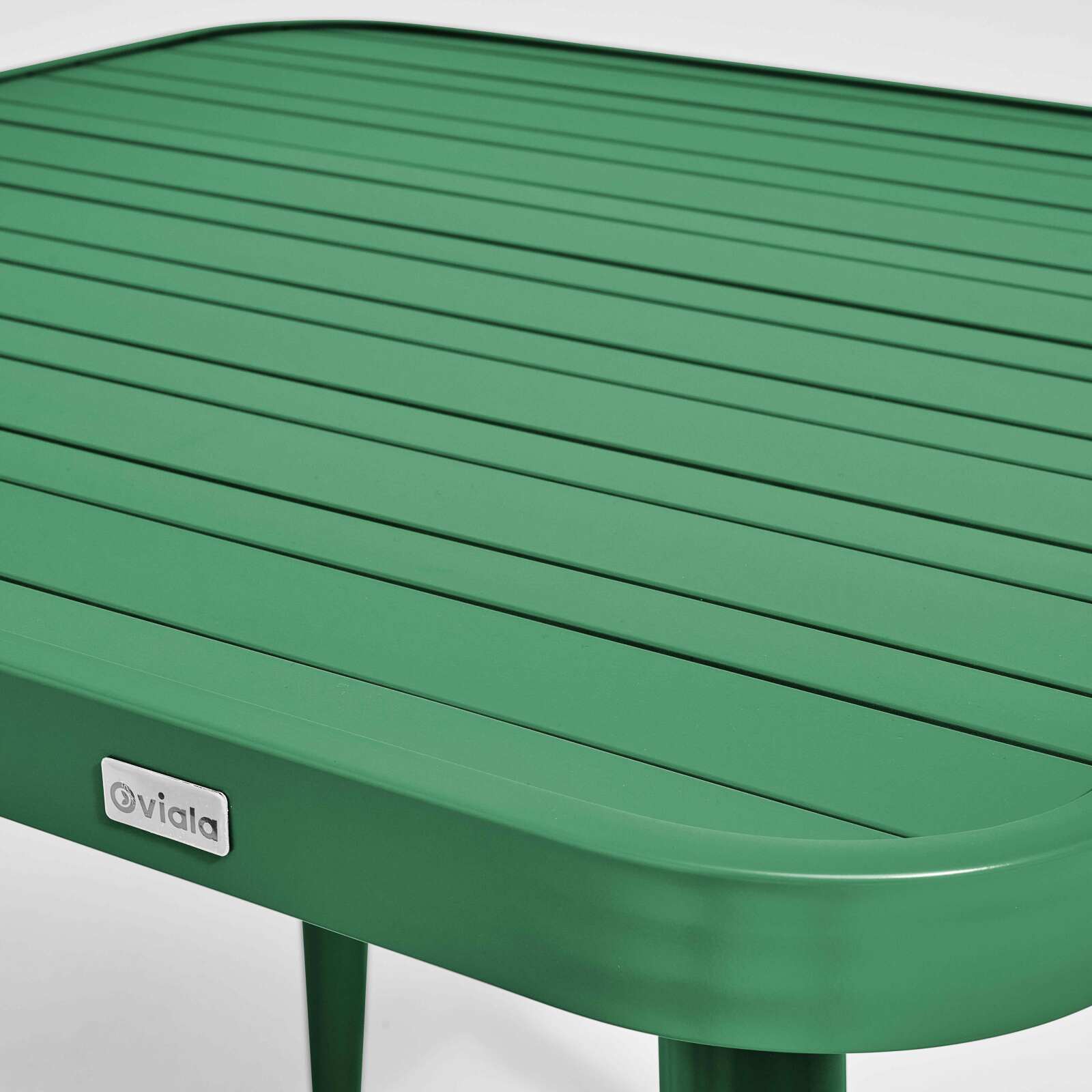 Tavolo da giardino quadrato (75 x 75 x 76 cm) in alluminio