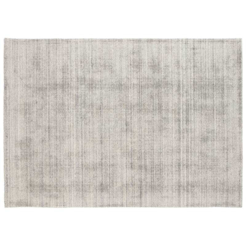 Tappeto rettangolare a pelo corto in ciniglia stampata sfumata