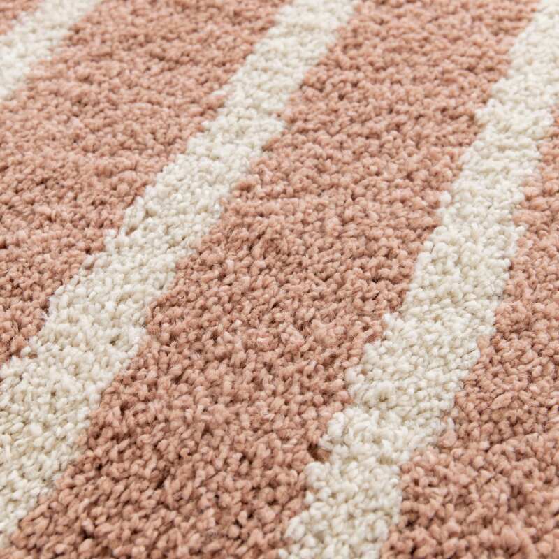 Tappeto rettangolare, motivo arcobaleno, pelo lungo (2/4)