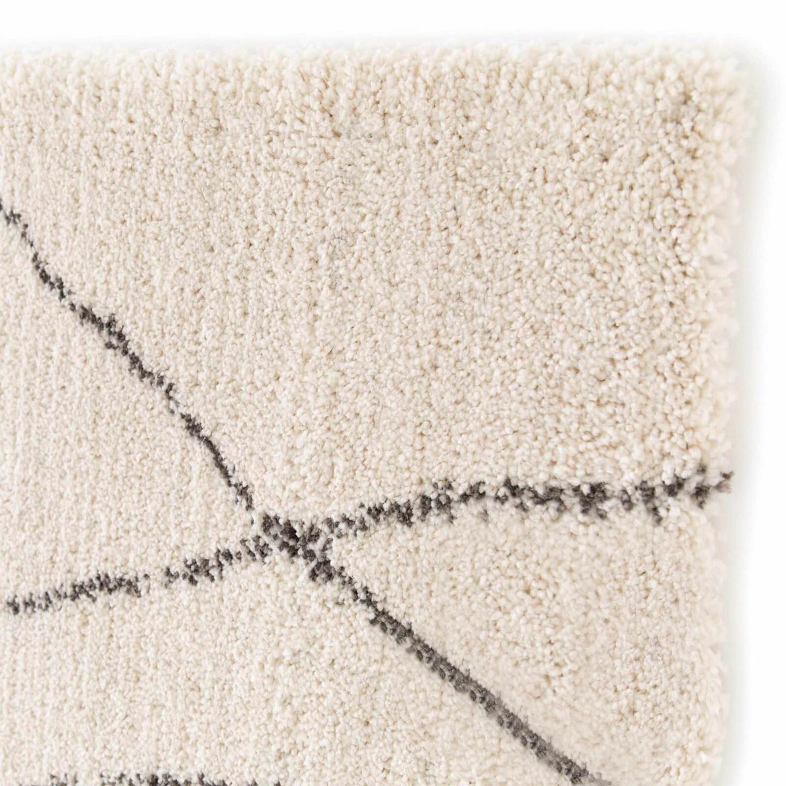 Tappeto a pelo corto con motivo berbero