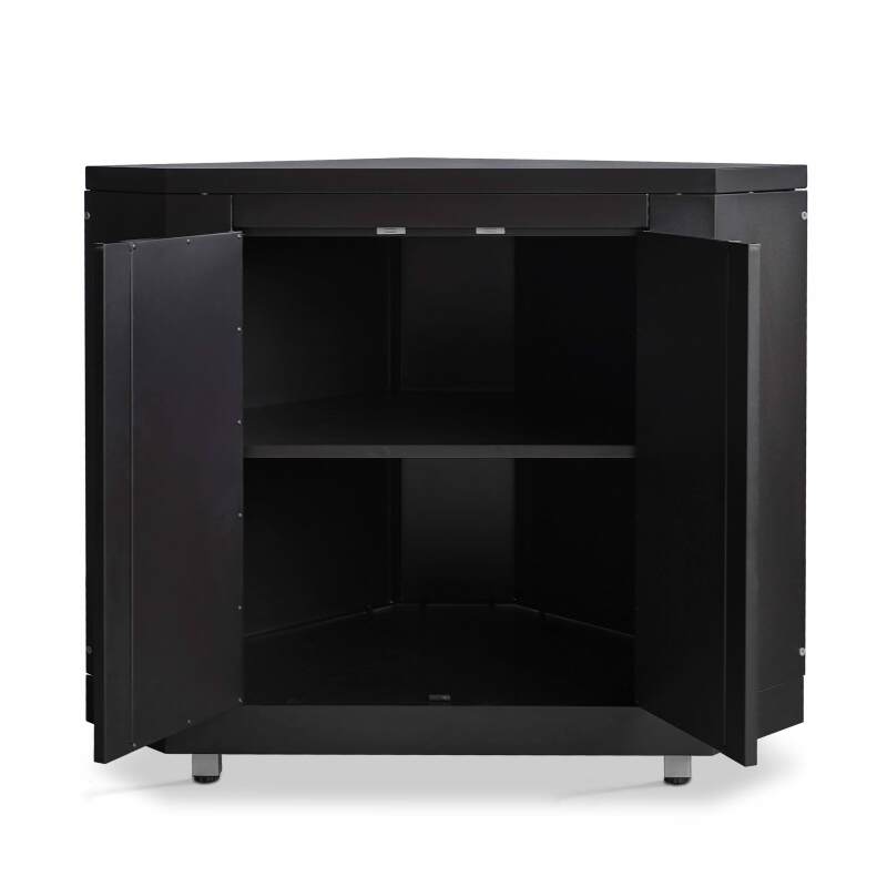 Modulo angolare in acciaio per cucina da esterno