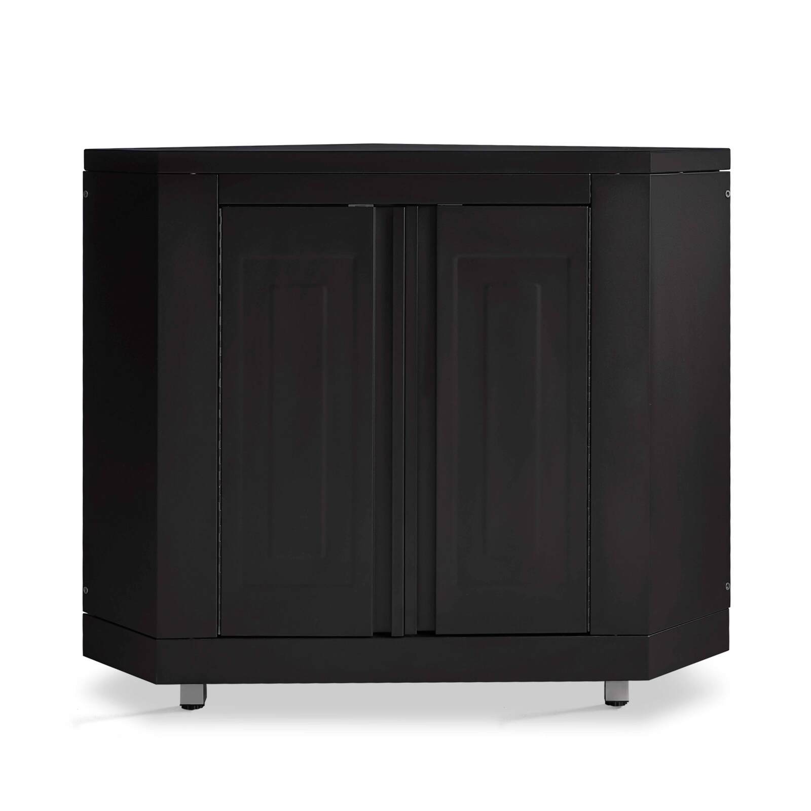 Modulo angolare in acciaio per cucina da esterno