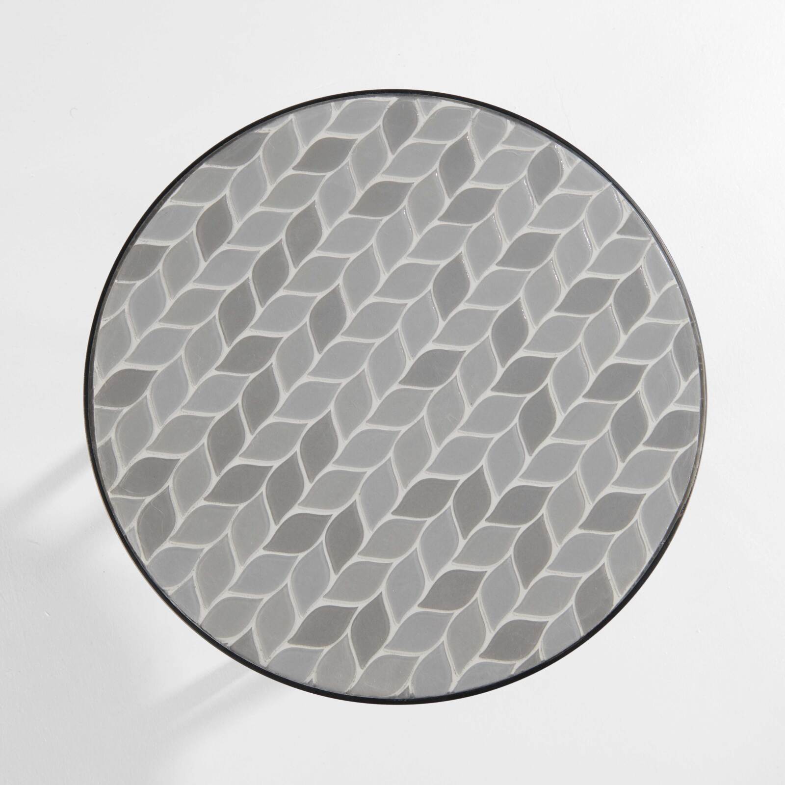 Tavolina da salotto rotondo in ceramica PALM Tavolina da salotto rotondo in ceramica PALM